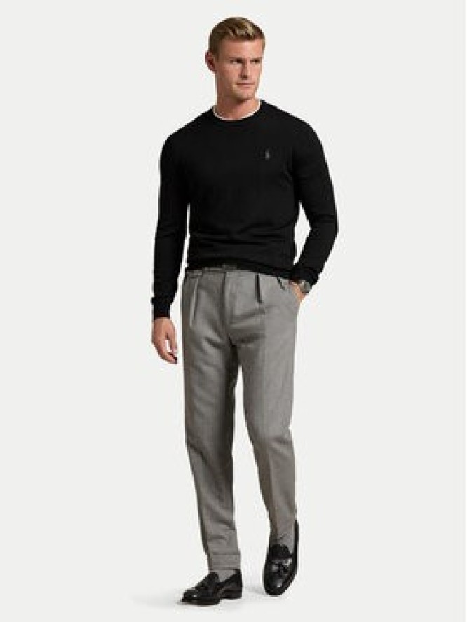 Polo Ralph Lauren Sweter 710946143004 Czarny Slim Fit