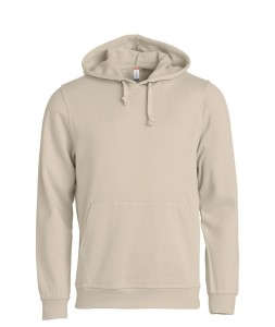 clique Basic Hoody unisex bluza z kapturem – light khaki