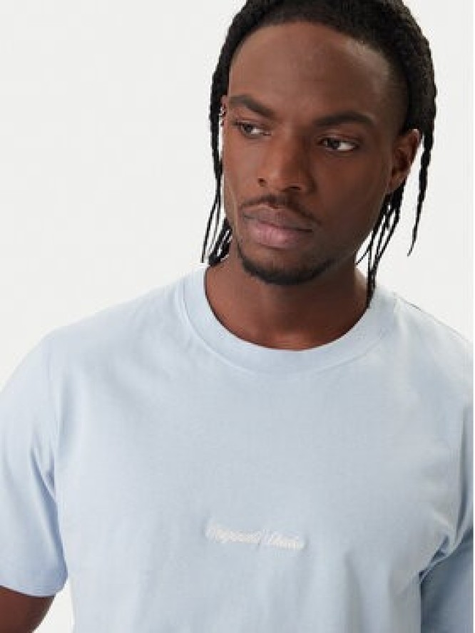 Jack & Jones T-Shirt Norrebro Emb 12282892 Błękitny Regular Fit