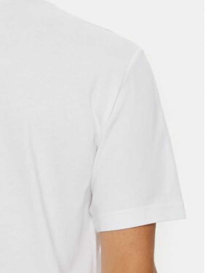Calvin Klein Jeans T-Shirt Minimal Logo J30J327075 Biały Regular Fit