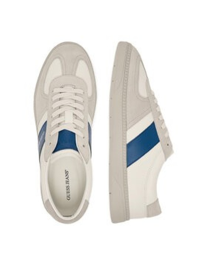 Guess Jeans Sneakersy EO-ORTEGO-01 126AM Biały