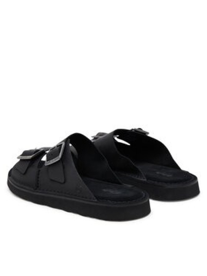 Clarks Klapki Solsbury Strap 26180885 Czarny