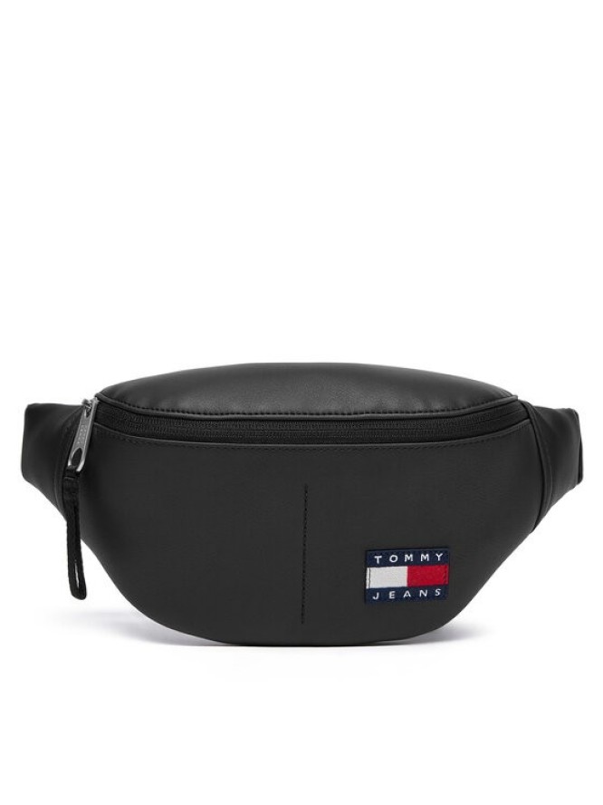Tommy Jeans Saszetka nerka Tjm Ess Daily Pu Bumbag AM0AM13702 Czarny