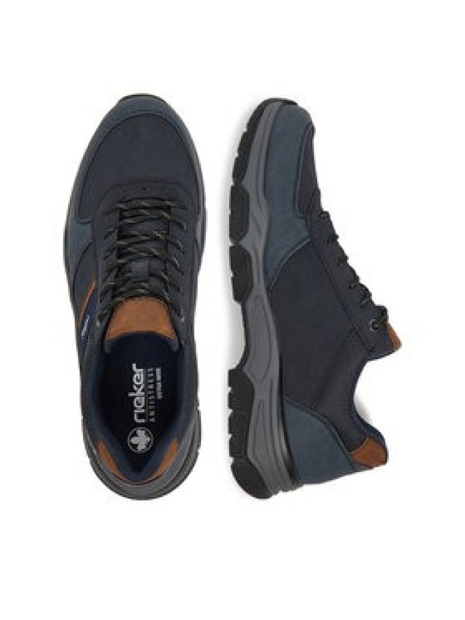 Rieker Sneakersy 11211-14 Granatowy
