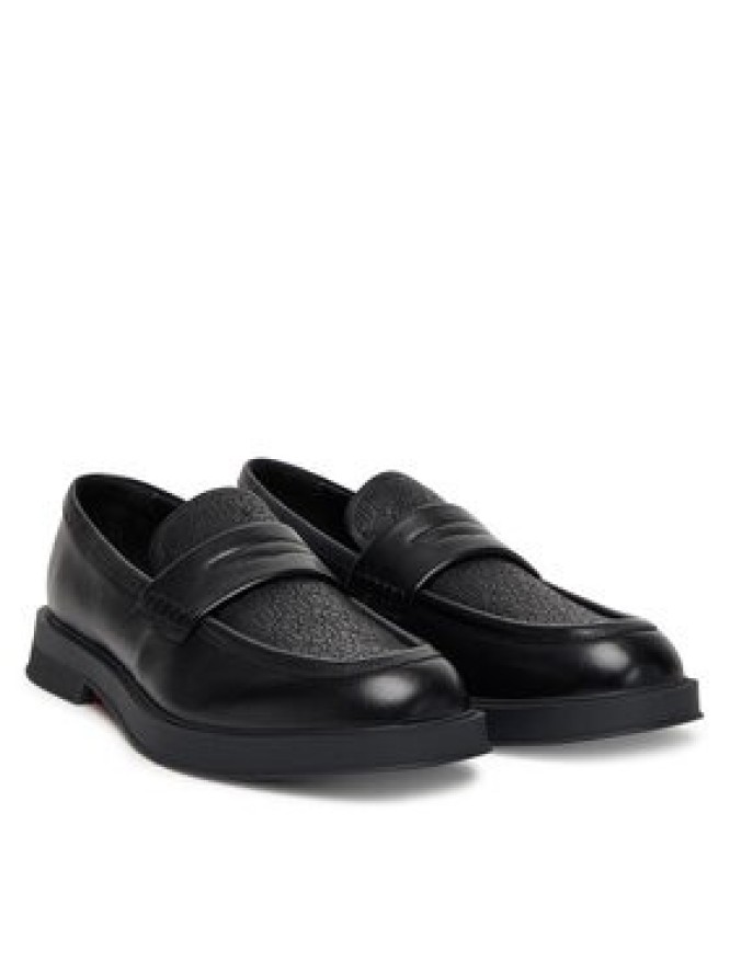 HUGO Loafersy Lenner 50548486 Czarny