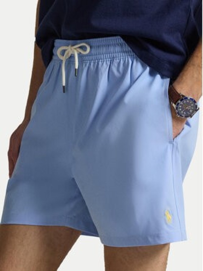 Polo Ralph Lauren Szorty kąpielowe 710957782503 Błękitny Classic Fit