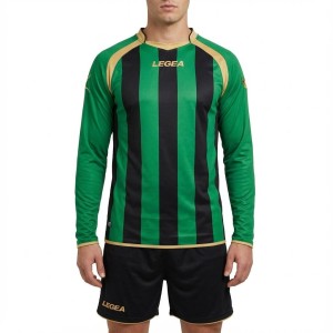 Męska Kurtka Treningowa do Biegania KIT RIAD ML Zielono-Czarna