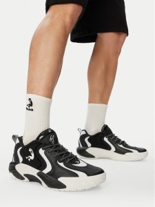 SHAQ Buty do koszykówki EO-DUNKMAN AQ95084M-BW Czarny