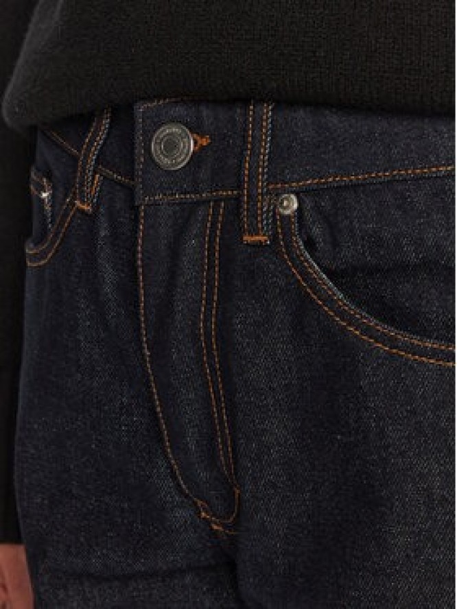 AMI Paris Jeansy HTR001.DE0011 Granatowy Regular Fit