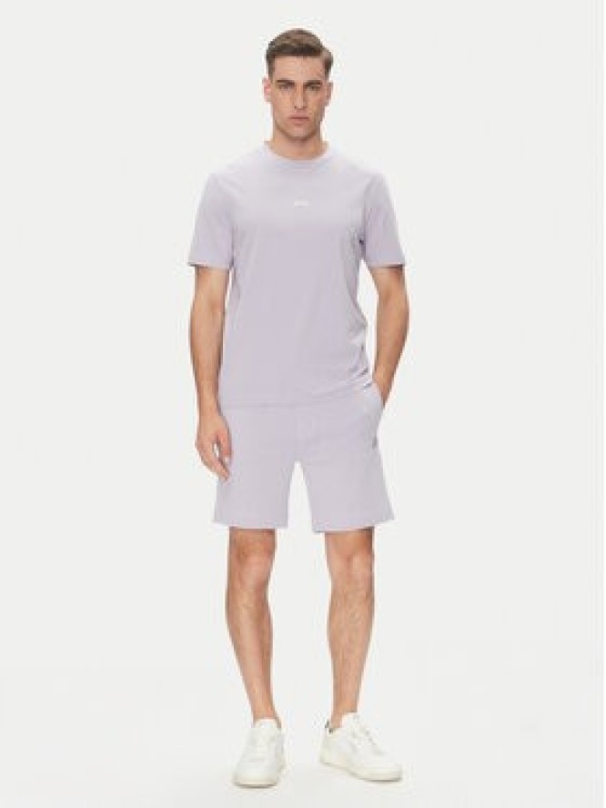 BOSS T-Shirt Tchup 50473278 Fioletowy Relaxed Fit