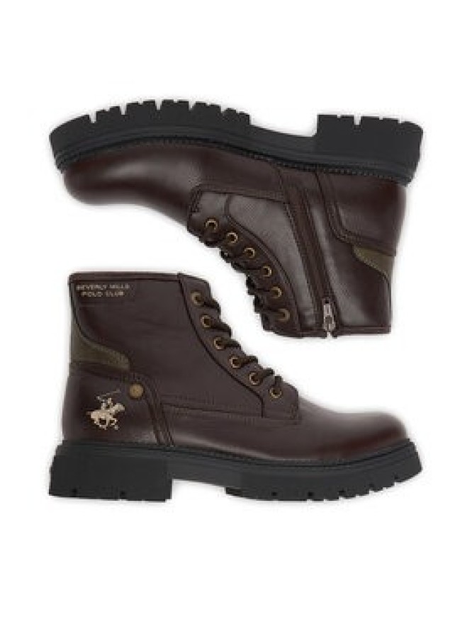 Beverly Hills Polo Club Trzewiki CEO-V5-10703 Brązowy