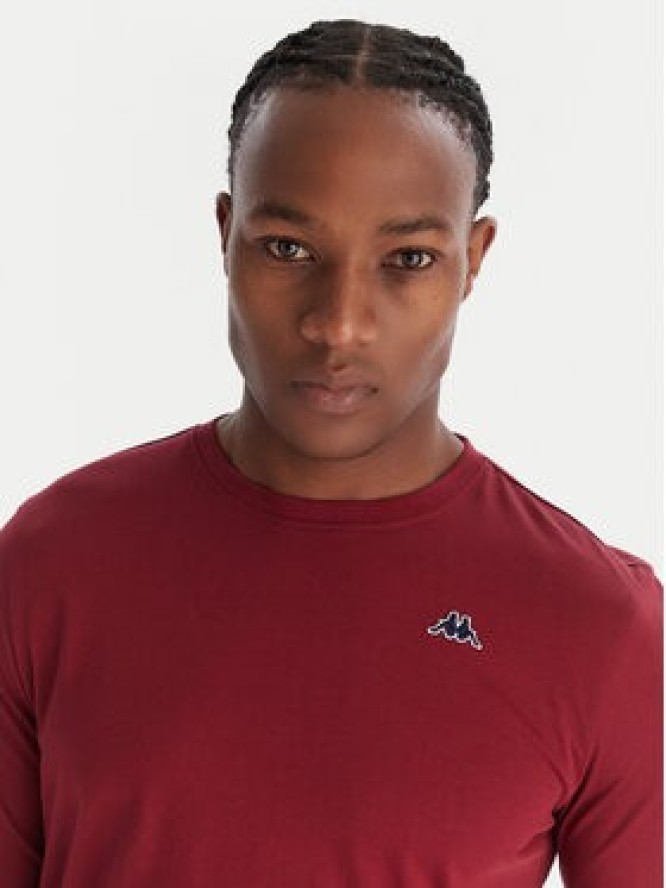 Robe di Kappa Longsleeve 631189W Czerwony Slim Fit