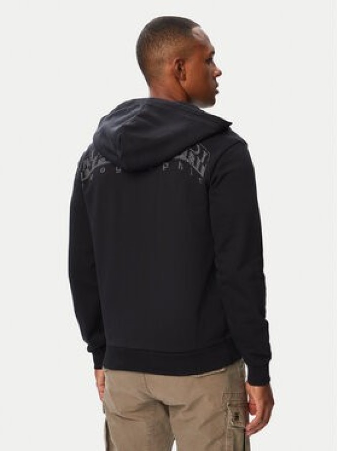Napapijri Bluza Yourte NP0A8AHE Czarny Relaxed Fit