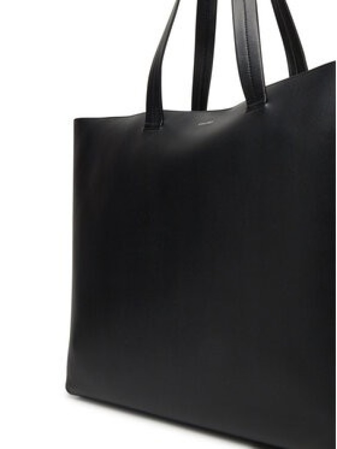 Calvin Klein Torba Ck Premium Leather E/W Tote Xl K50K512894 Czarny