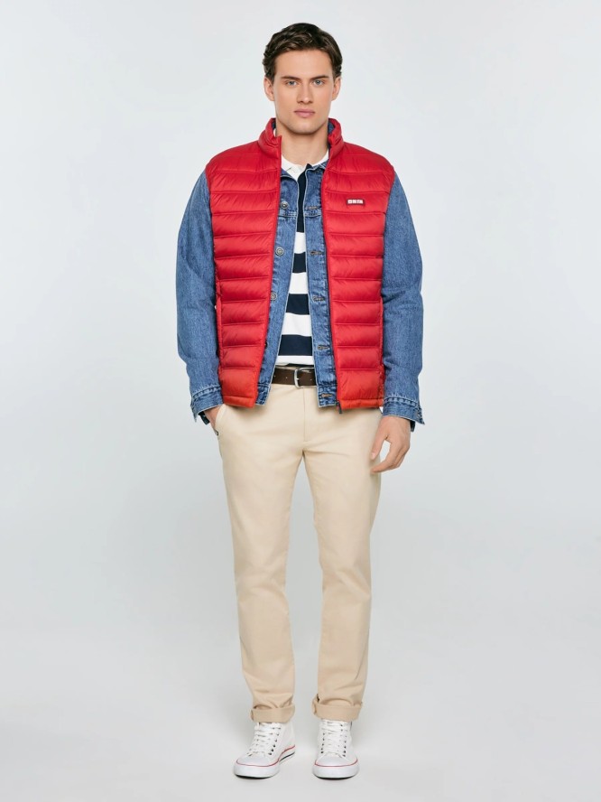 Kamizelka męska pikowana czerwona Jaxoon 603