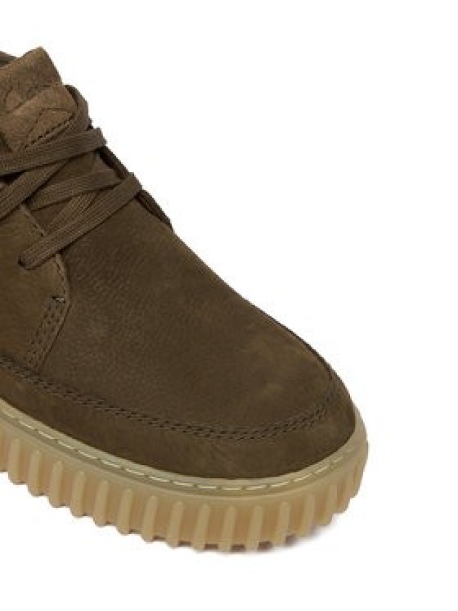 Clarks Trzewiki Torhill LaceHi 26183474 Khaki