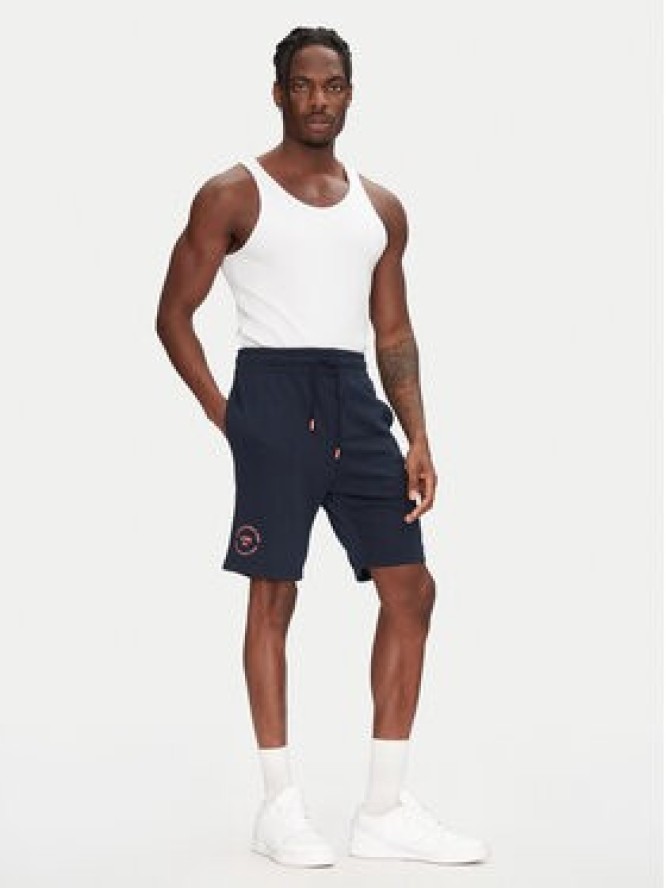 Jack & Jones Szorty sportowe Gordon 12268446 Granatowy Regular Fit