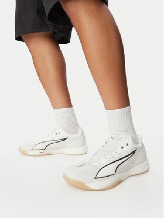 Puma Buty halowe Accelerate Nitro SQD 5 109016 02 Biały