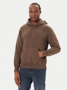 Levi's® Bluza Authentic A8435-0033 Brązowy Relaxed Fit