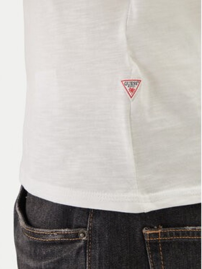 Guess T-Shirt F6GI12 K6XN4 Biały Regular Fit