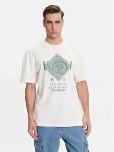 Karl Kani T-Shirt PD00005356 Biały Relaxed Fit
