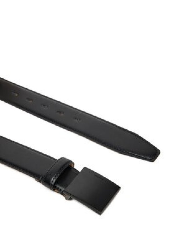 Calvin Klein Pasek Męski Titlecase Plaque Buckle 32Mm LV04D7030G Czarny