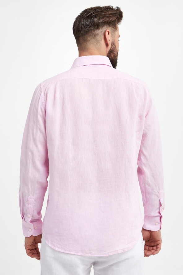 Koszula męska lniana PAUL&SHARK