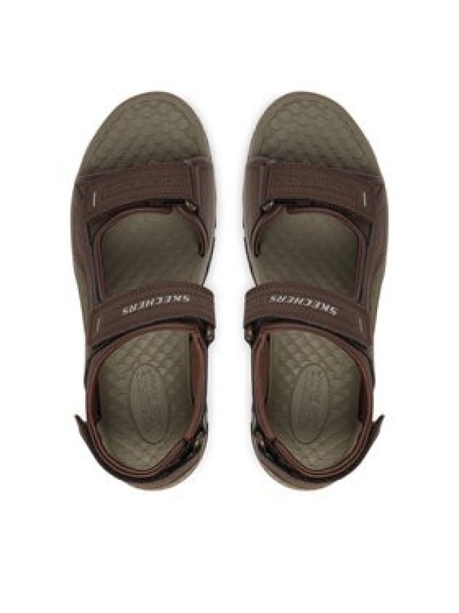 Skechers Sandały Tresmen - Garo 204105/CHOC Brązowy