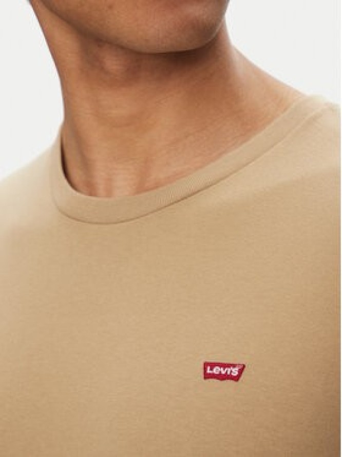Levi's® T-Shirt Original Housemark 56605-0261 Beżowy Standard Fit