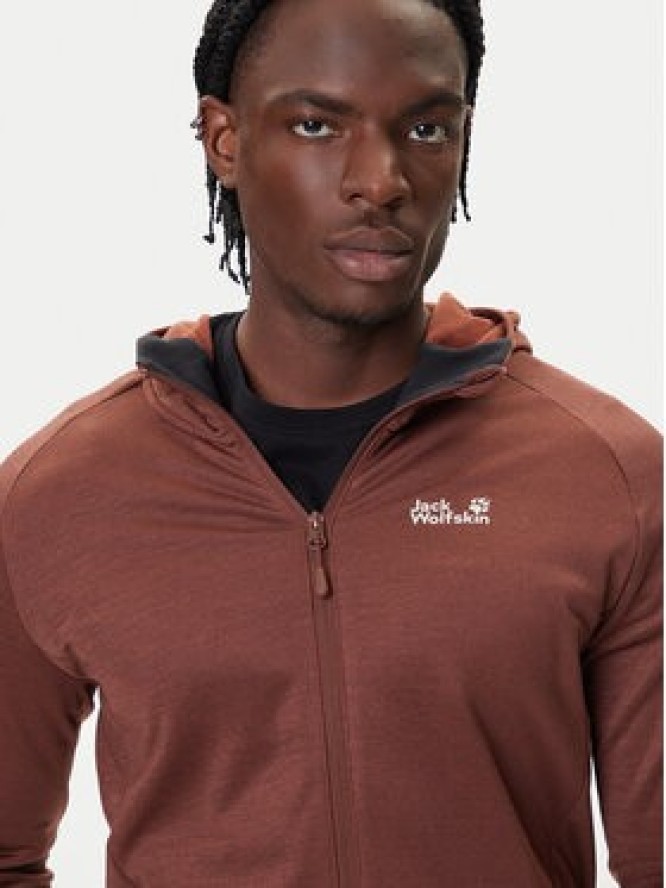 Jack Wolfskin Polar Peak District A65272 Brązowy Regular Fit