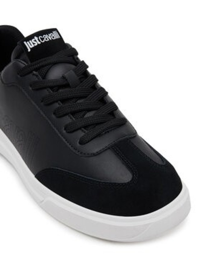 Just Cavalli Sneakersy 78QA3SB5 ZPA92 Czarny