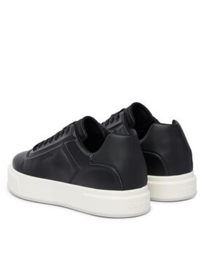 Calvin Klein Sneakersy Basket Cupsole Oxf Lup Hf Lth YM0YM01452 Czarny