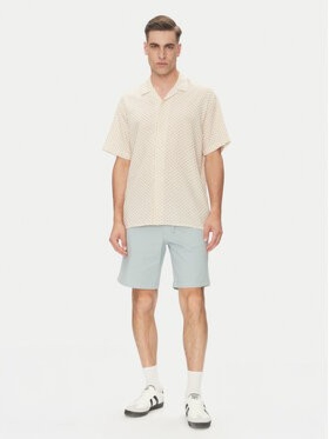 Jack & Jones Koszula Luke 12277185 Beżowy Relaxed Fit