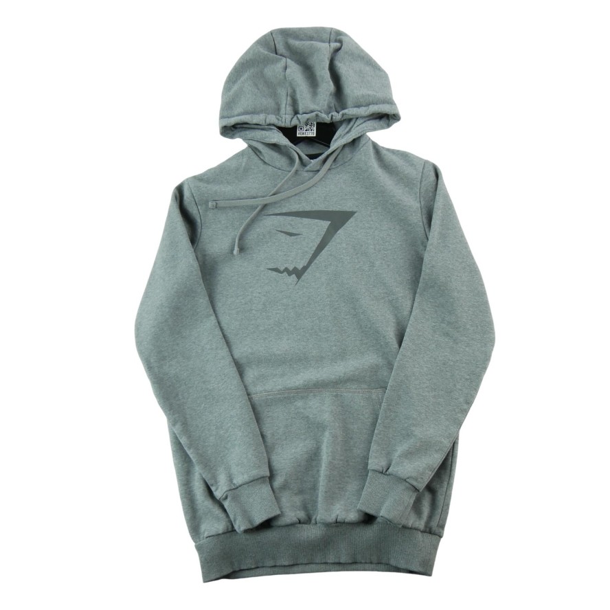 Second life - Bluza z kapturem męska Gymshark szara - Jak nowy