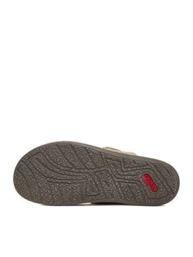 Rieker Klapki CEO-21073-60 Beżowy