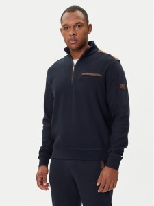 Bugatti Bluza 8500-85050D Granatowy Regular Fit