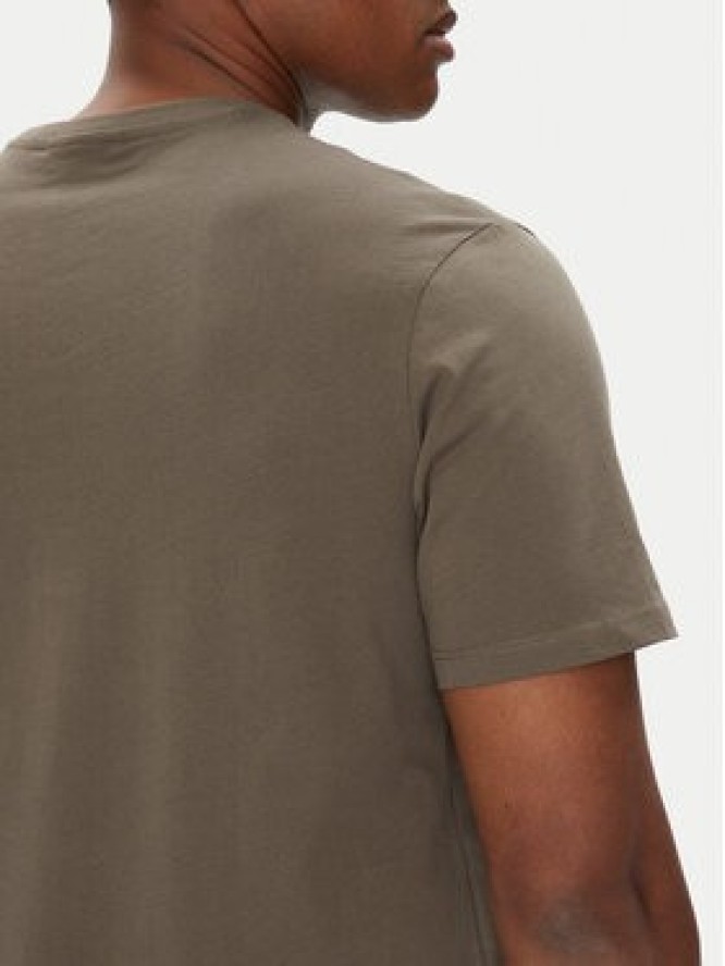 Calvin Klein Jeans T-Shirt LV040HM265 Brązowy Regular Fit