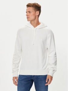 Tommy Hilfiger Bluza MW0MW35515 Biały Regular Fit