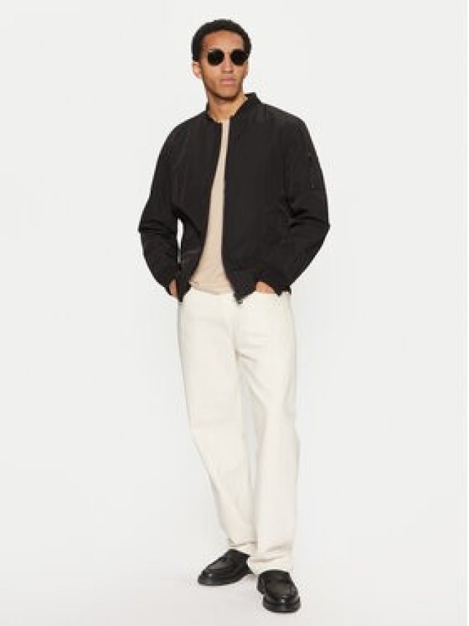 Guess Kurtka bomber M5RL02 WGU82 Czarny Regular Fit