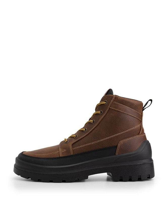 TRAVELIN' Skórzane botki "Canmore" w kolorze jasnobrązowym rozmiar: 44