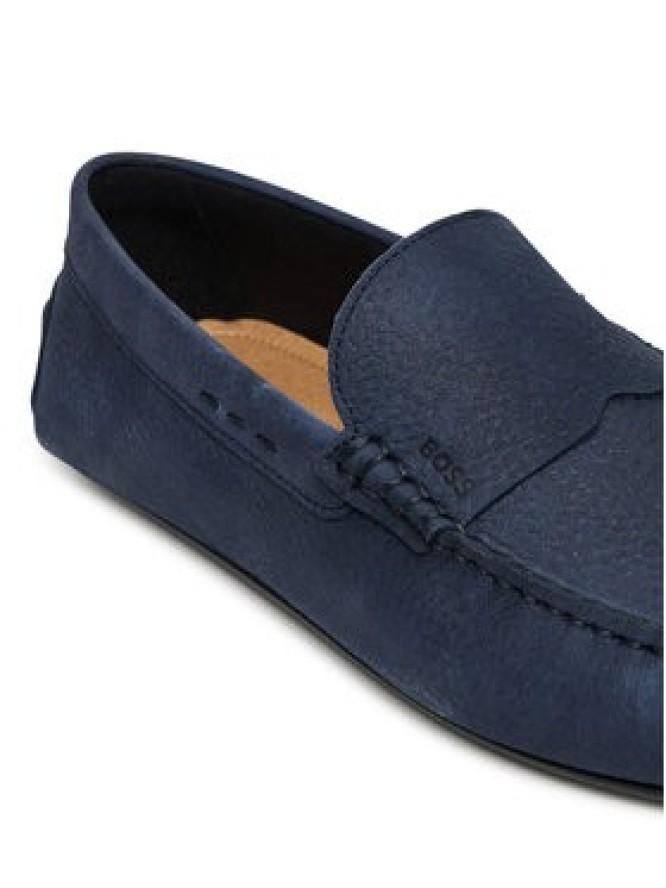 BOSS Mokasyny Noel 50548116 Granatowy