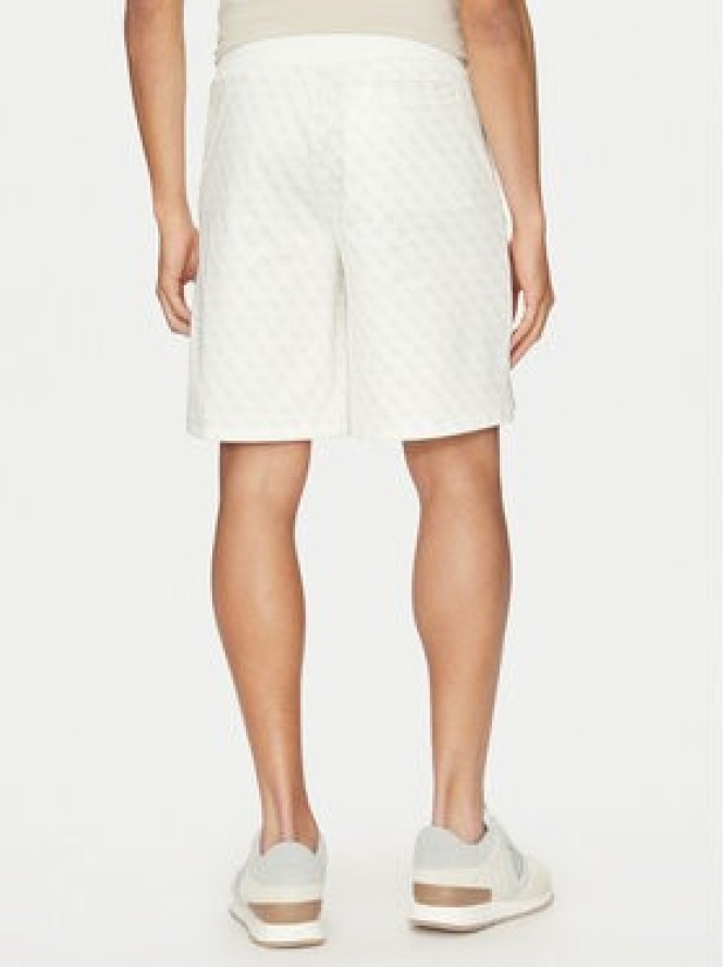 Guess Szorty sportowe Z4YD03 FL04Q Biały Regular Fit