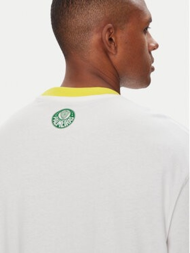 Puma T-Shirt CWC Hoops x Palmeiras 631705 Biały Regular Fit