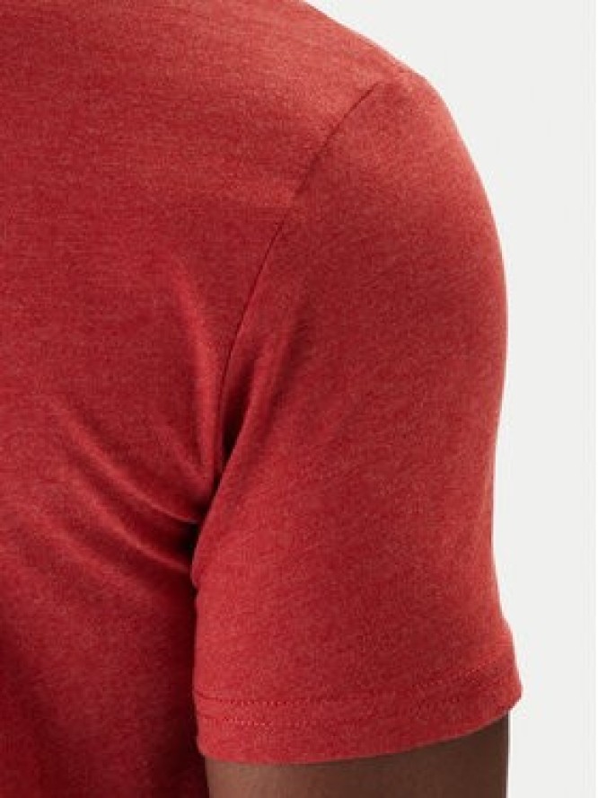 Tommy Jeans T-Shirt Jaspe DM0DM20363 Czerwony Slim Fit