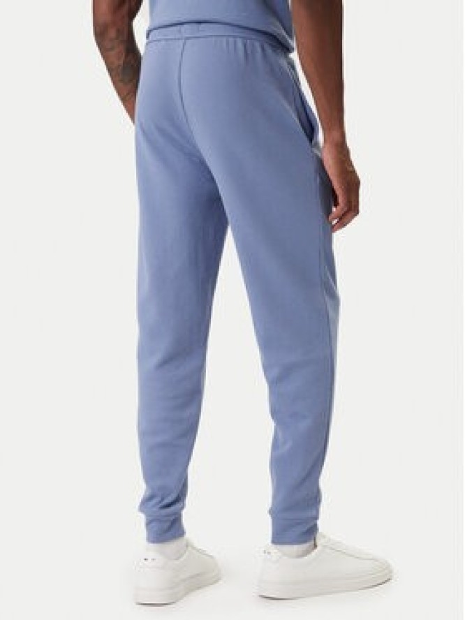 BOSS Spodnie dresowe Waffle 50535878 Błękitny Regular Fit