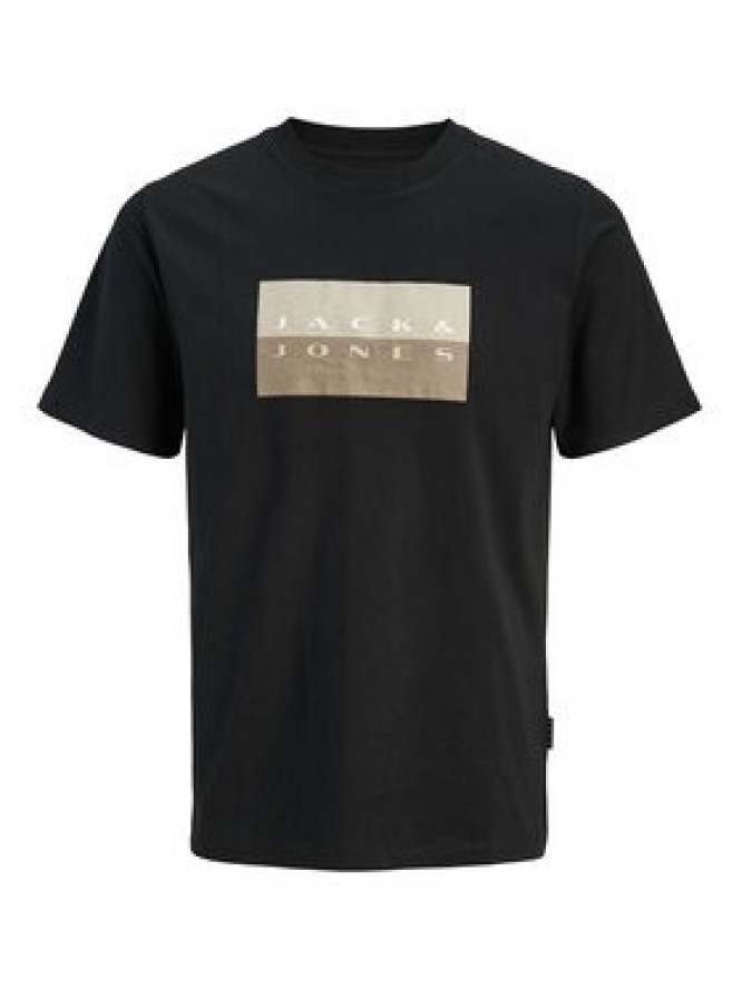 Jack & Jones T-Shirt Fusion 12289863 Czarny Regular Fit