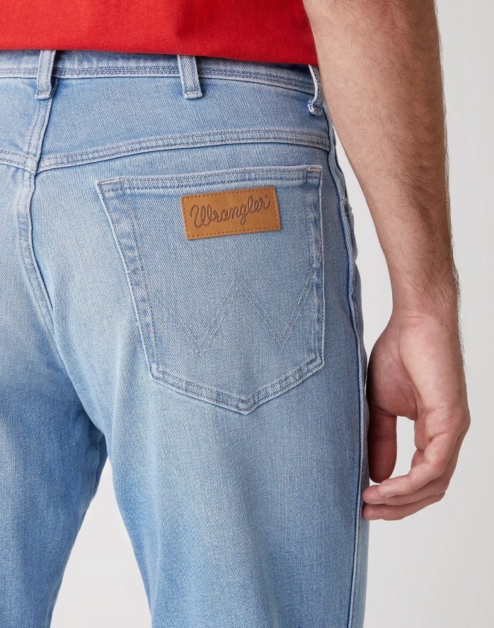 MĘSKIE SPODNIE JEANSOWE WRANGLER TEXAS TAPER W12TZH280 112126555