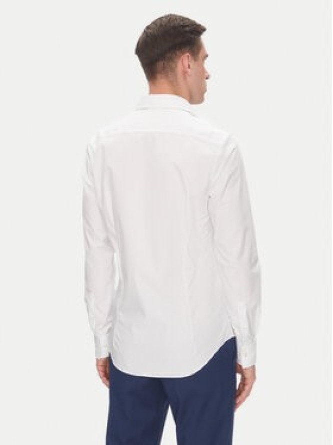 Calvin Klein Koszula LV019EU029 Biały Slim Fit