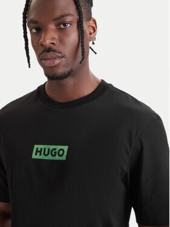 HUGO T-Shirt Nufotee 50560048 Czarny Regular Fit