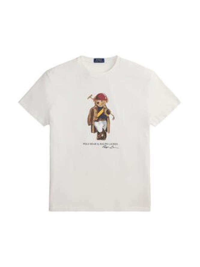 Polo Ralph Lauren T-Shirt 710B16611001 Biały Slim Fit